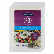Emborg Greek Style Feta Cheese 200g 